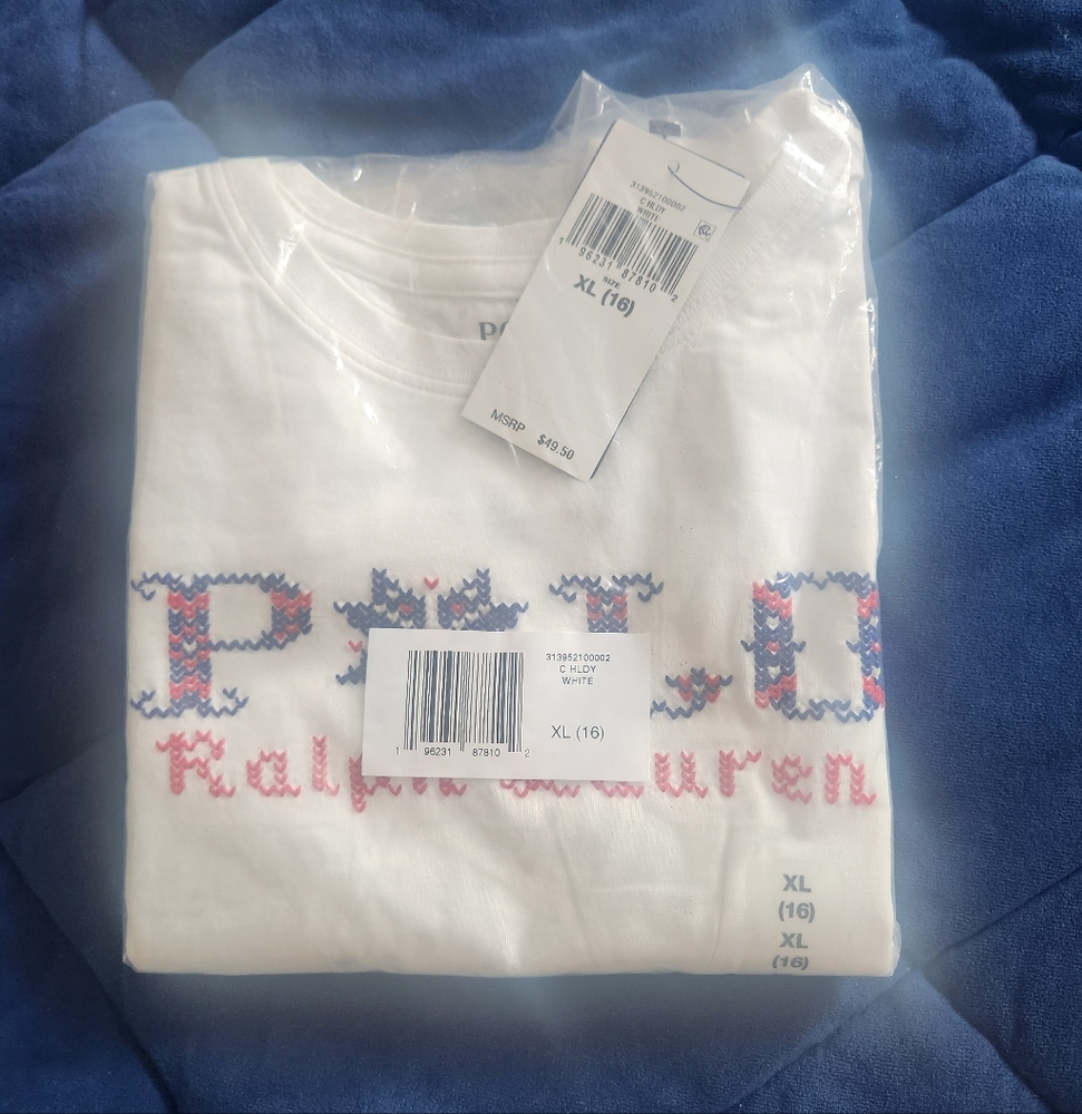 White Polo Ralph Lauren Shirt